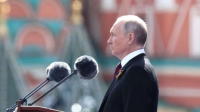 Путін виступив на параді у Москві: що сказав російський диктатор