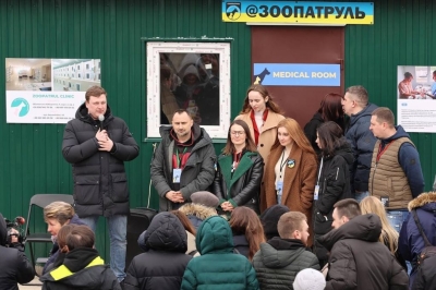 Заступник Ірпінського міського голови Кравчук подякував волонтерам за допомогу у відновленні міста